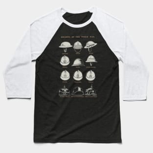 Helmets of the World War 1 Baseball T-Shirt